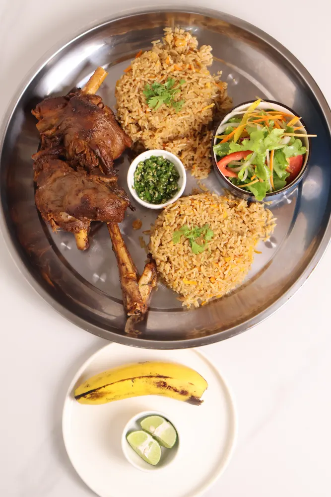 Oven Roasted Goat Meat