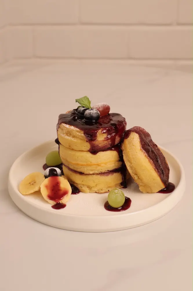 Fluffy Mini Pancakes