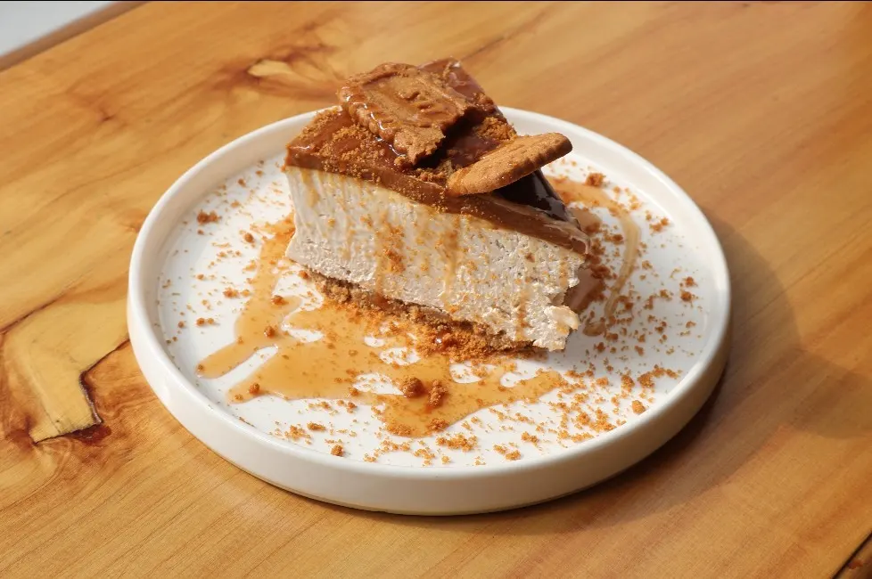 Lotus biscof cheesecake